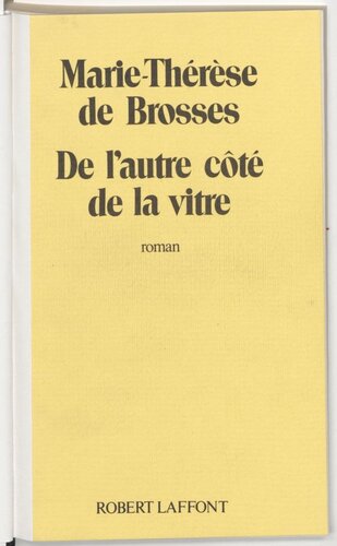 De l'autre côté de la vitre