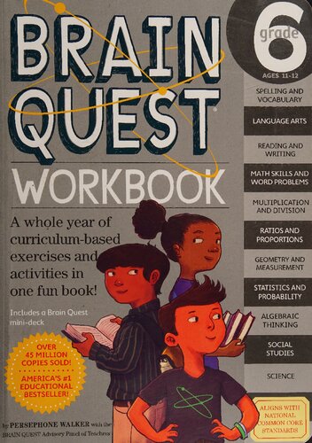 Brain Quest Workbook: Grade 6