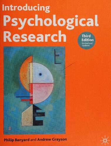 Introducing Psychological Research