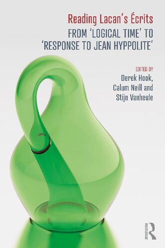 Reading Lacan's crits : From ‘Logical Time’ to ‘Response to Jean Hyppolite’