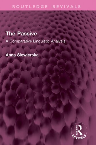 The Passive: A Comparative Linguistic Analysis