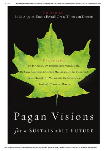 Pagan Visions for a Sustainable Future