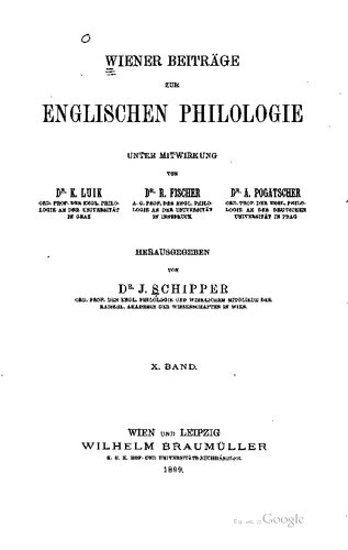 George Crabbe ; eine Würdigung seiner Werke