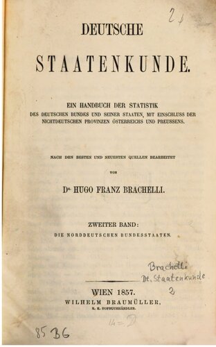 Die neorddeutschen Bundesstaaten