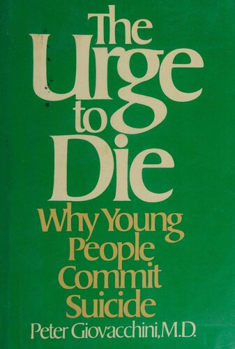 The Urge to Die: Why Young People Commit Suicide