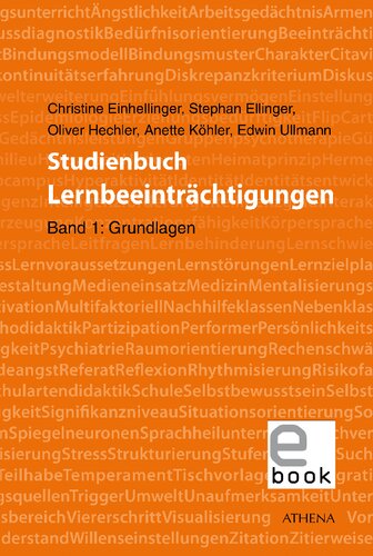 Studienbuch Lernbeeinträchtigungen Band 1: Grundlagen