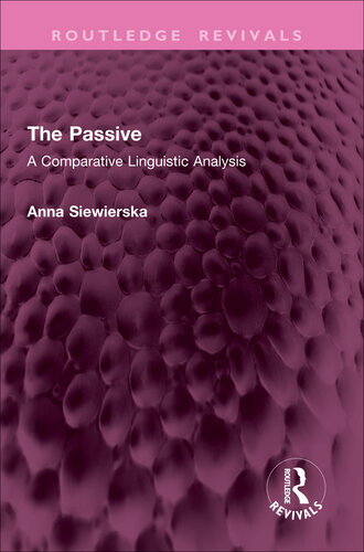 The Passive: A Comparative Linguistic Analysis