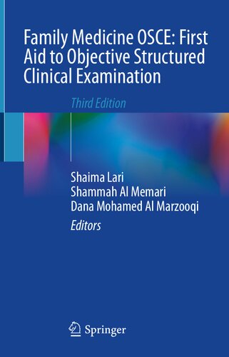 Family Medicine OSCE: First Aid to Objective Structured Clinical Examination: Third Edition