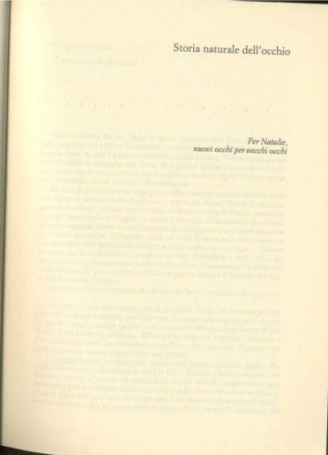 Storia naturale dell'occhio