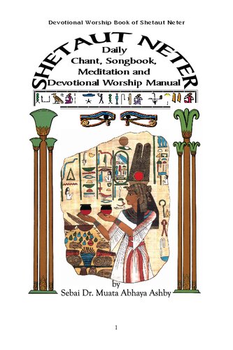 Devotional worship book of Shetaut Neter