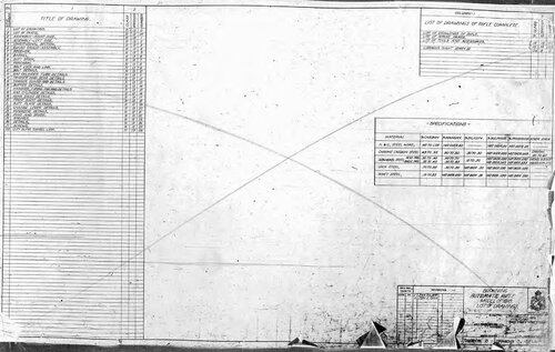 M1918 Browning Automatic Rifle Blueprints