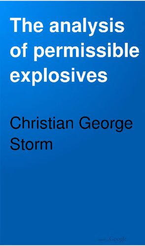 The Analysis of Permissible Explosives