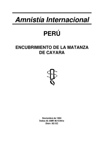 Encubrimiento de la matanza de Cayara (Víctor Fajardo, Ayacucho)