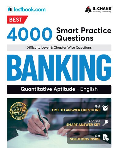 Best 4000 Smart Practice Questions for Banking - Quantitative Aptitude English