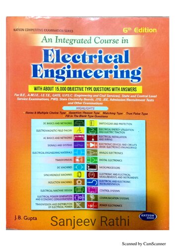 An Integrated Course in Electrical Engineering