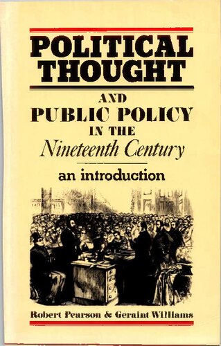 Political Thought and Public Policy in the Nineteenth Century: An Introduction