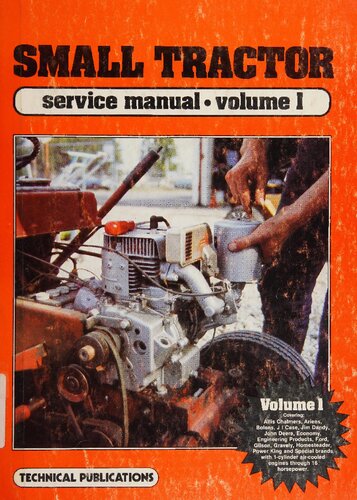 Small Tractor Service Manual