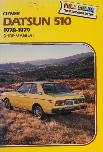 Clymer Datsun 510 1978-1979 Shop Manual