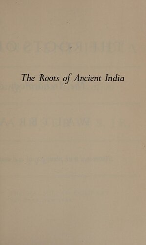Roots of Ancient India
