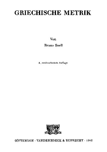 Griechische Metrik