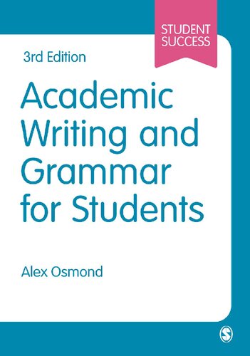 Academic Writing and Grammar for Students (Student Success)