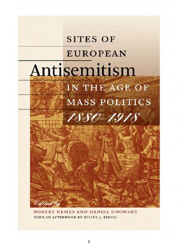 Sites of European Antisemitism in the Age of Mass Politics, 1880–1918