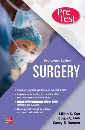Surgery PreTest Self-Assessment and Review, Fourteenth Edition