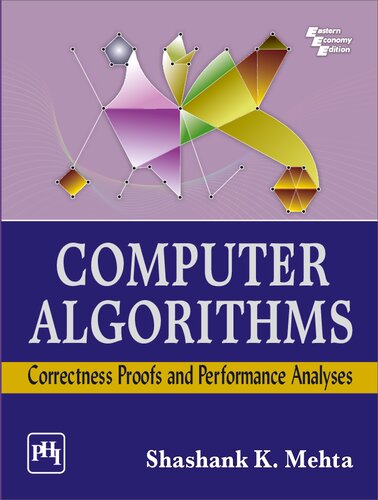 Computer Algorithms: Correctness Proofs and Performance Analyses
