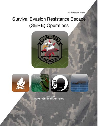 Air Force Handbook 10-644 Survival Evasion Resistance Escape SERE Operations