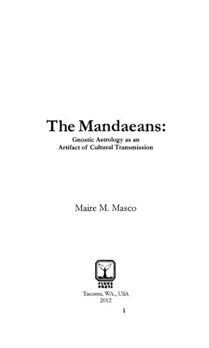 The Mandaeans: Gnostic astrology as an artifact of cultural transmission