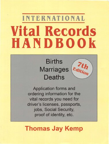 International Vital Records Handbook