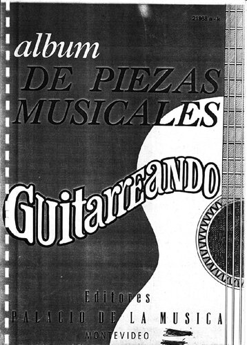 Guitarreando, album de piezas musicales.