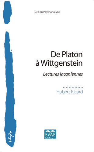 De Platon a Wittgenstein