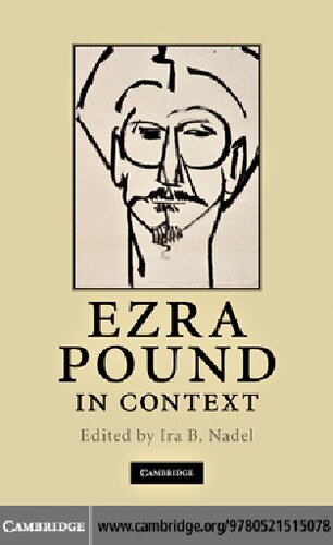 Ezra Pound in Context (Literature in Context)