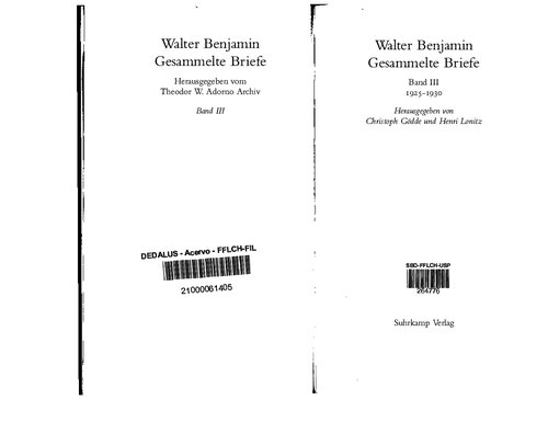 Gesammelte Briefe. 6 Bände: Band III: Briefe 1925–1930
