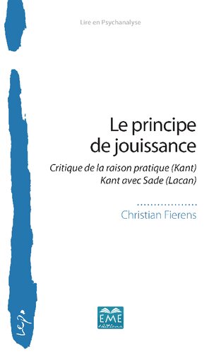 Le principe de jouissance: 