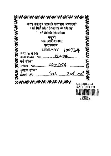 India Through The Ages