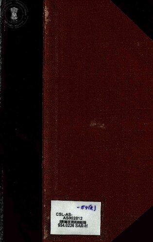 History Aurangzib- based on original sources vol.4.