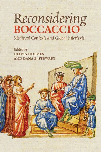 Reconsidering Boccaccio: Medieval Contexts and Global Intertexts (Toronto Italian Studies)
