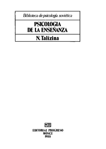 Psicología de la enseñanza