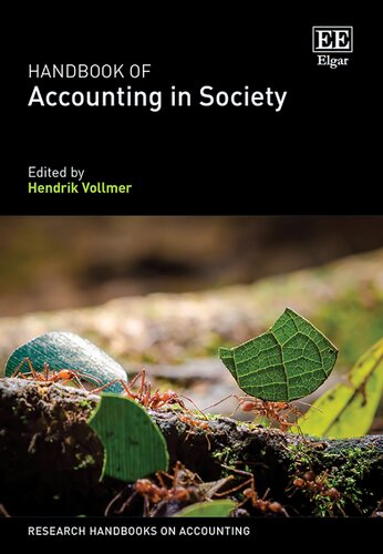 Handbook of Accounting in Society (Research Handbooks on Accounting series)