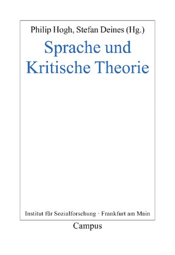 Sprache und Kritische Theorie