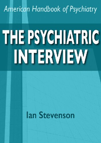 The psychiatric interview