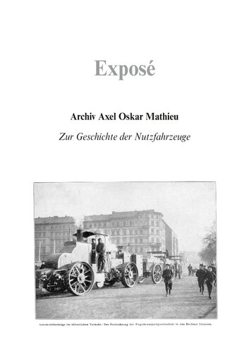 Archiv Axel Oskar Mathieu
