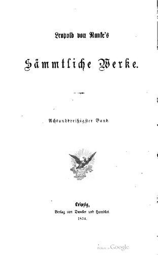 Die römischen Päpste in den letzten vier Jahrhunderten