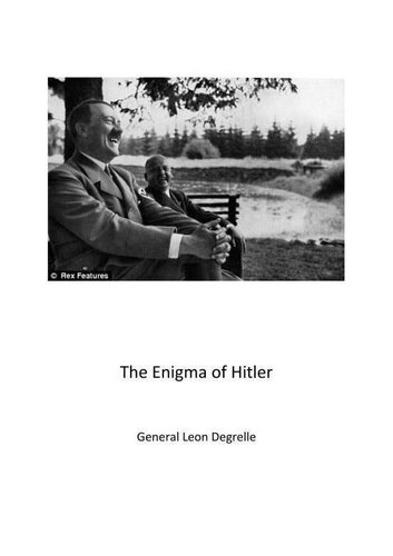 The Enigma Of Hitler