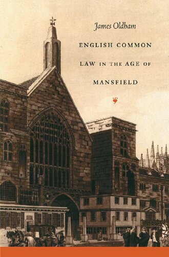 English Common Law in the Age of Mansfield