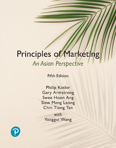 Principles of Marketing, An Asian Perspective
