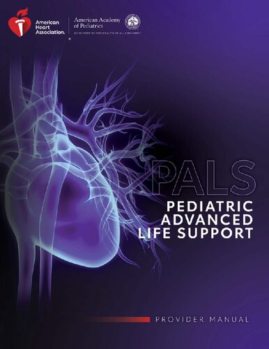 Pediatric Advanced Life Support Provider Manual