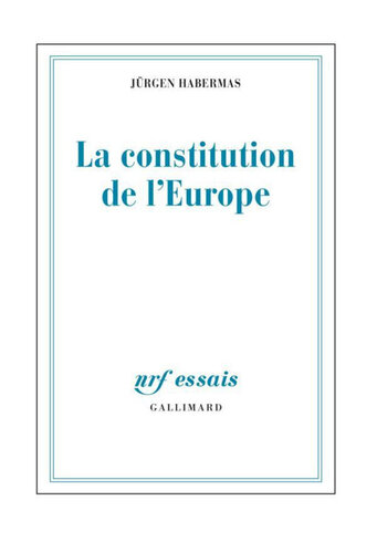 La constitution de l'Europe